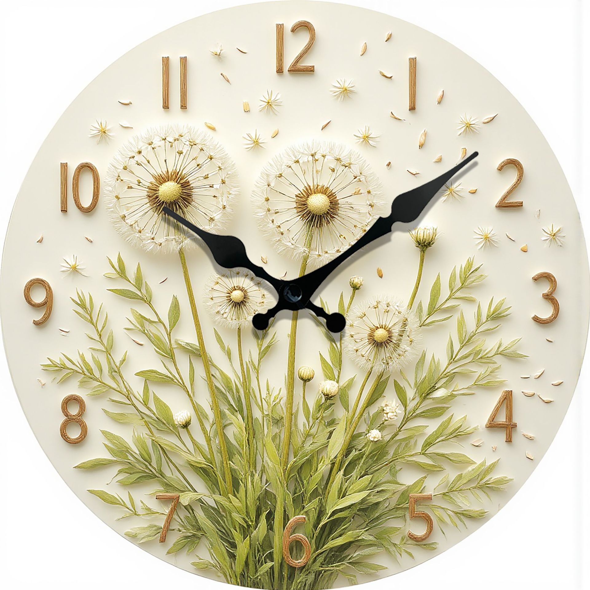 Reloj de efecto pseudo-estéreo nuevo de venta caliente transfronteriza, reloj de estilo de caricatura real, reloj de animales