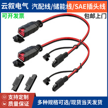 NOCO GC009 SAE延长线兼容NOCO Genius智能电池充电器14AWG 0.3米