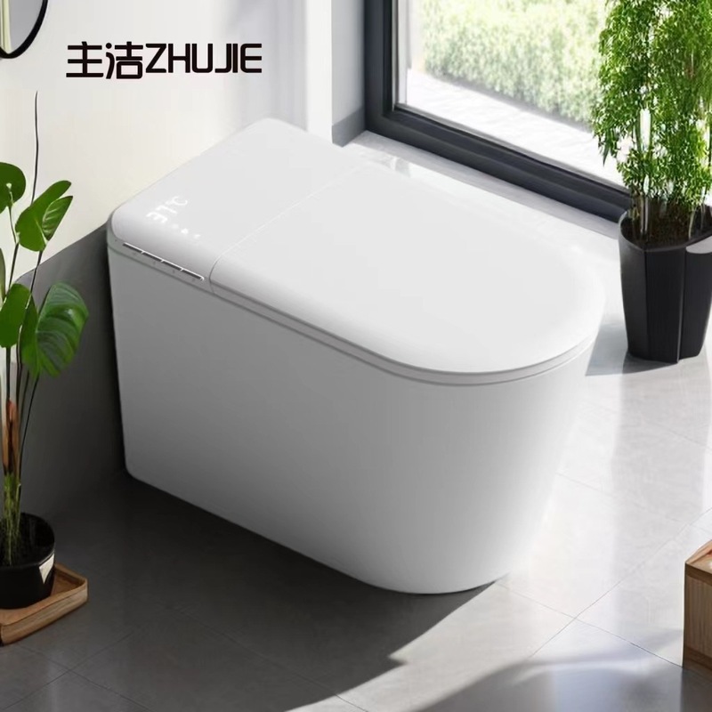 主潔一体知能便器家庭用全自動殺菌内蔵泡盾以上サイフォン式便器|undefined