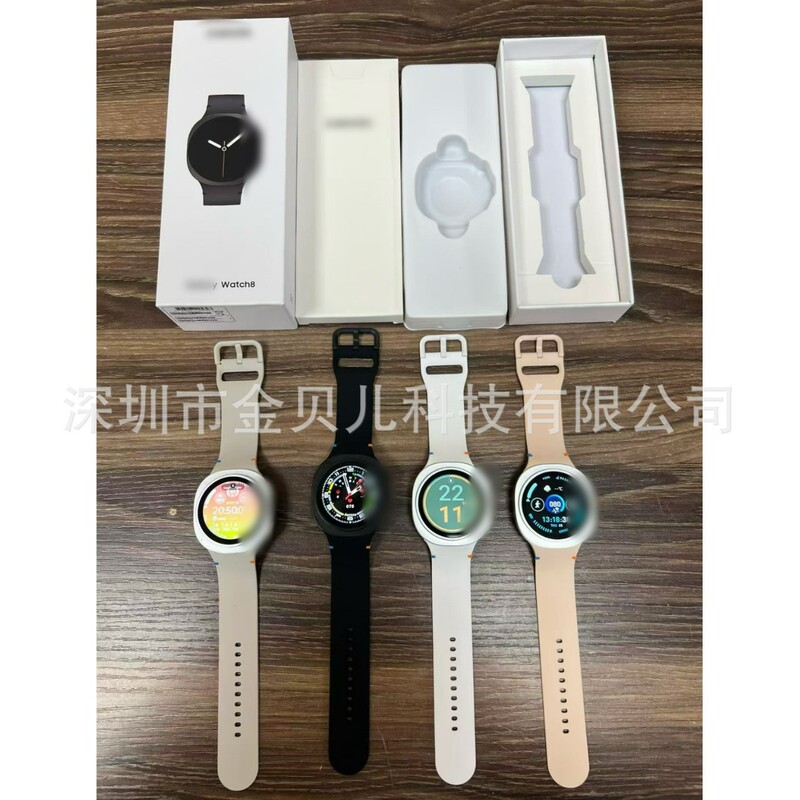 2025 New Galaxy Watch8 Square and Round Smart Watch 1:1 Boot-Up Logo Watch Smartwatch