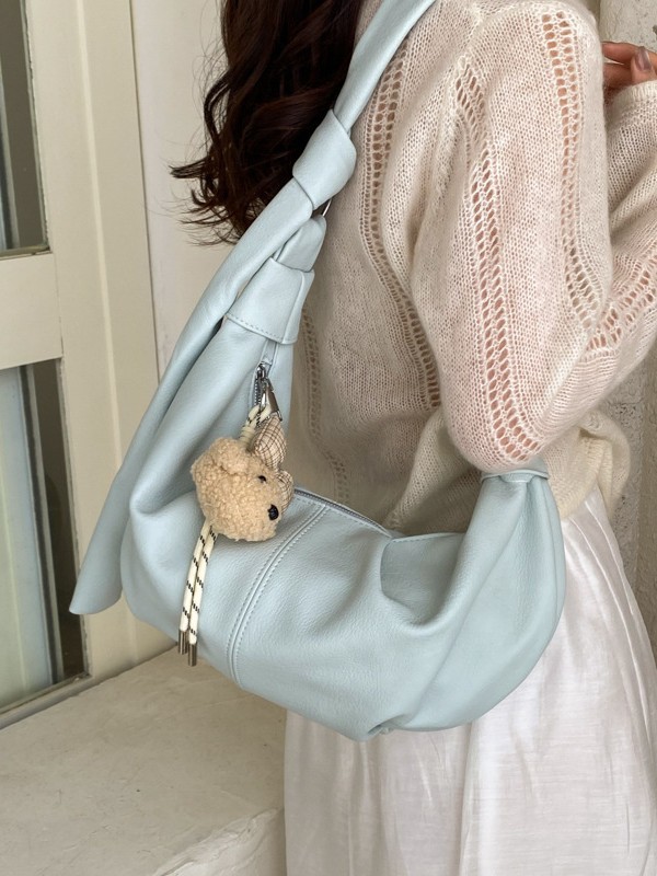 Fresco dulce bolso bolso de bolsillo para mujeres 2026 nueva moda de viaje de hombro bolso de brazo estilo extranjero bolso de mochila versátil
