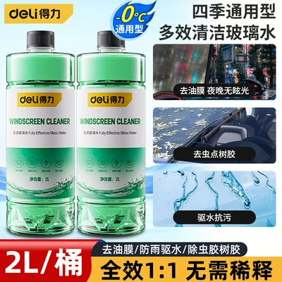 Effective oil film remover glass water for Glass agent - 0-2-bottles4l