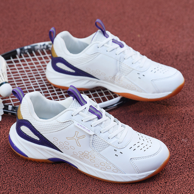 Nuevos zapatos de bádminton transfronterizos juveniles ligeros cómodos de moda zapatos de tenis antideslizantes zapatos de tenis de mesa