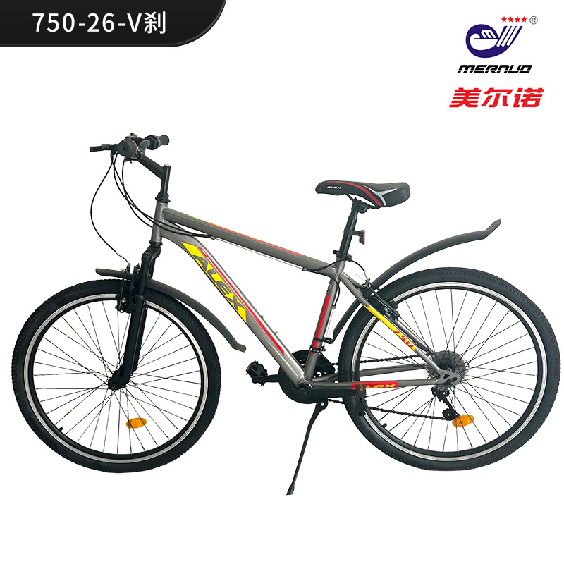 Bicycle mountain bike metal bicycle racing 26 inch off-road variable speed mountain bike men's outdoor sports road bike