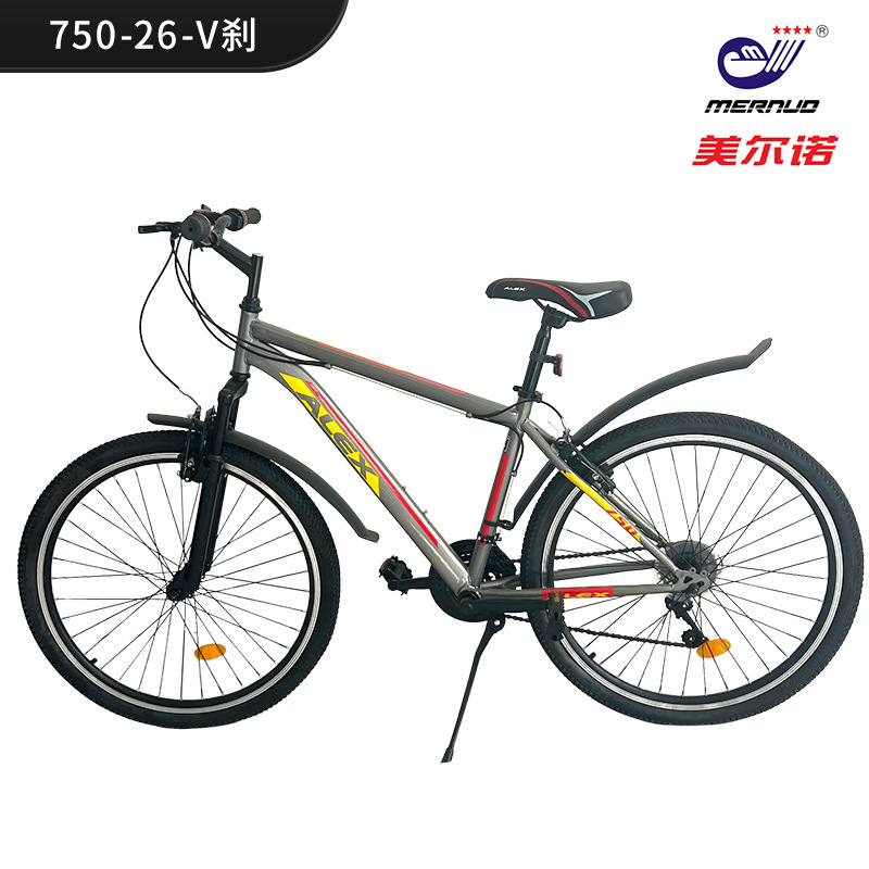 Bicycle mountain bike metal bicycle racing 26 inch off-road variable speed mountain bike men's outdoor sports road bike
