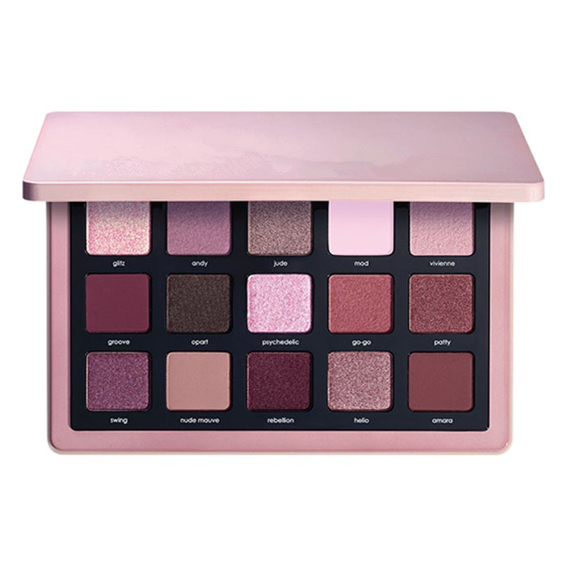 Natsha mismo estilo DIKALU retro encanto 15 color cemento sombra de ojos placa color tierra lentejuelas brillo nacarado placa