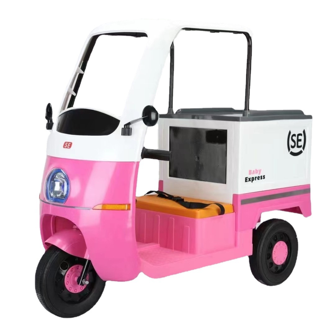 Electric three-wheel children's three-wheeled bike for men and women