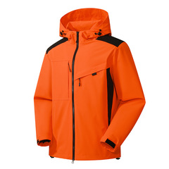 Live broadcast new waterproof windproof outdoor assault jacket men and women the same jacket mountain climbing clothes breathable windbreaker sports jacket 