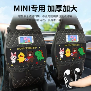 Suitable for Wuling Mini Car Seat Back Anti-Kick Pad, Rear Anti-Dirt Children's Cartoon Car Seat Protector
