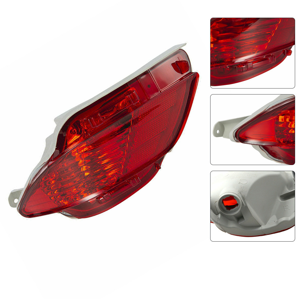 Aplicable a Lexus 09 - 15 RX270 RX350RX450H Luz de parachoques trasero Decoración reflectante Luz de niebla trasera