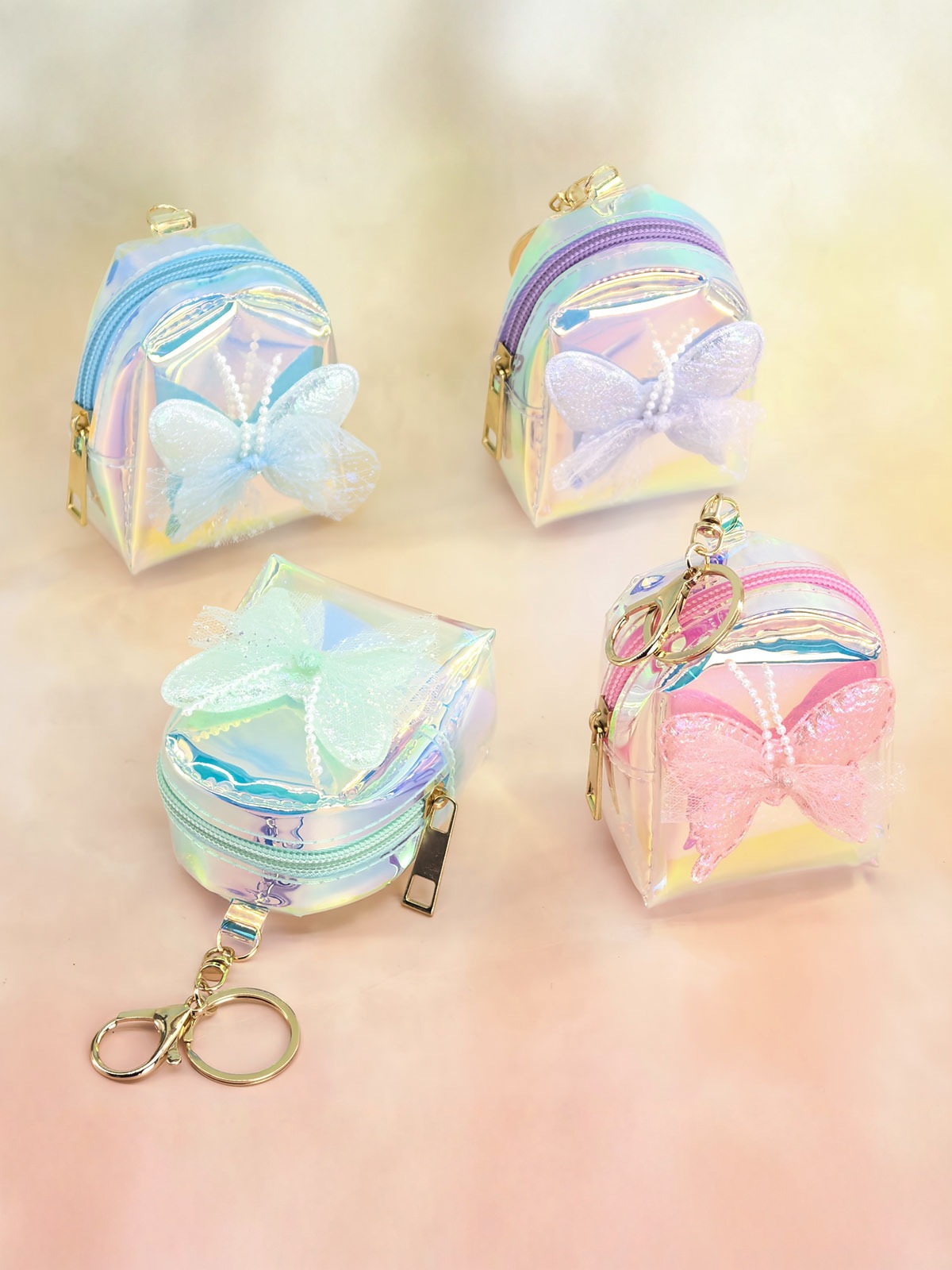 Wallet with bow