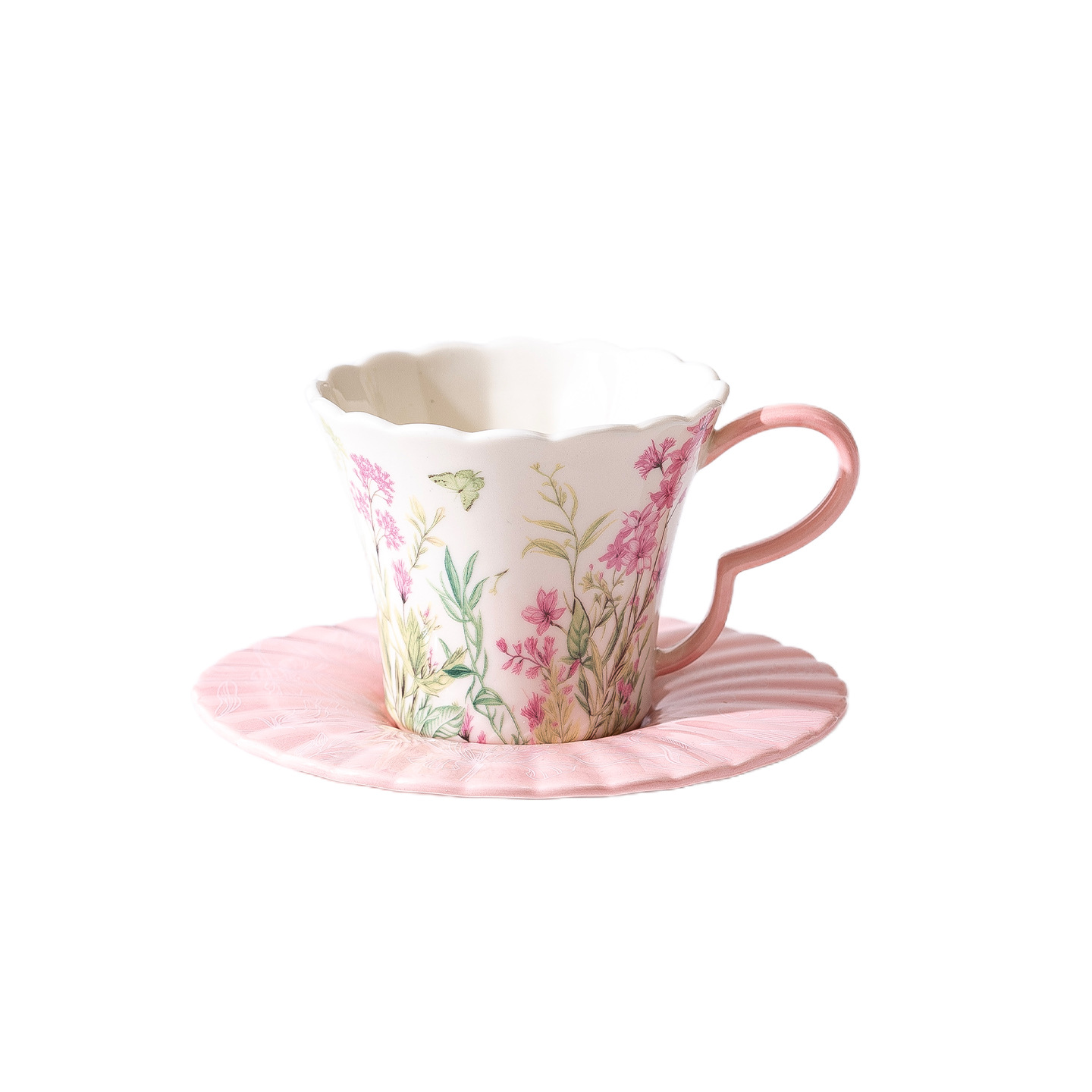 Highly Attractive Housewarming For Best Friend: Set Of Coffee Cups And 2 Saucers, Aernoon Tea Cups, Unique High-End_voghion.com