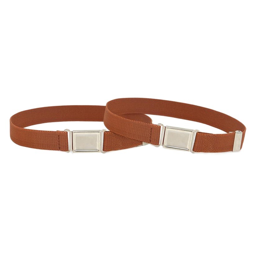 Suministro transfronterizo cinturón infantil niños y niñas imán decorativo hebilla elástico cinturón elástico multicolor opcional