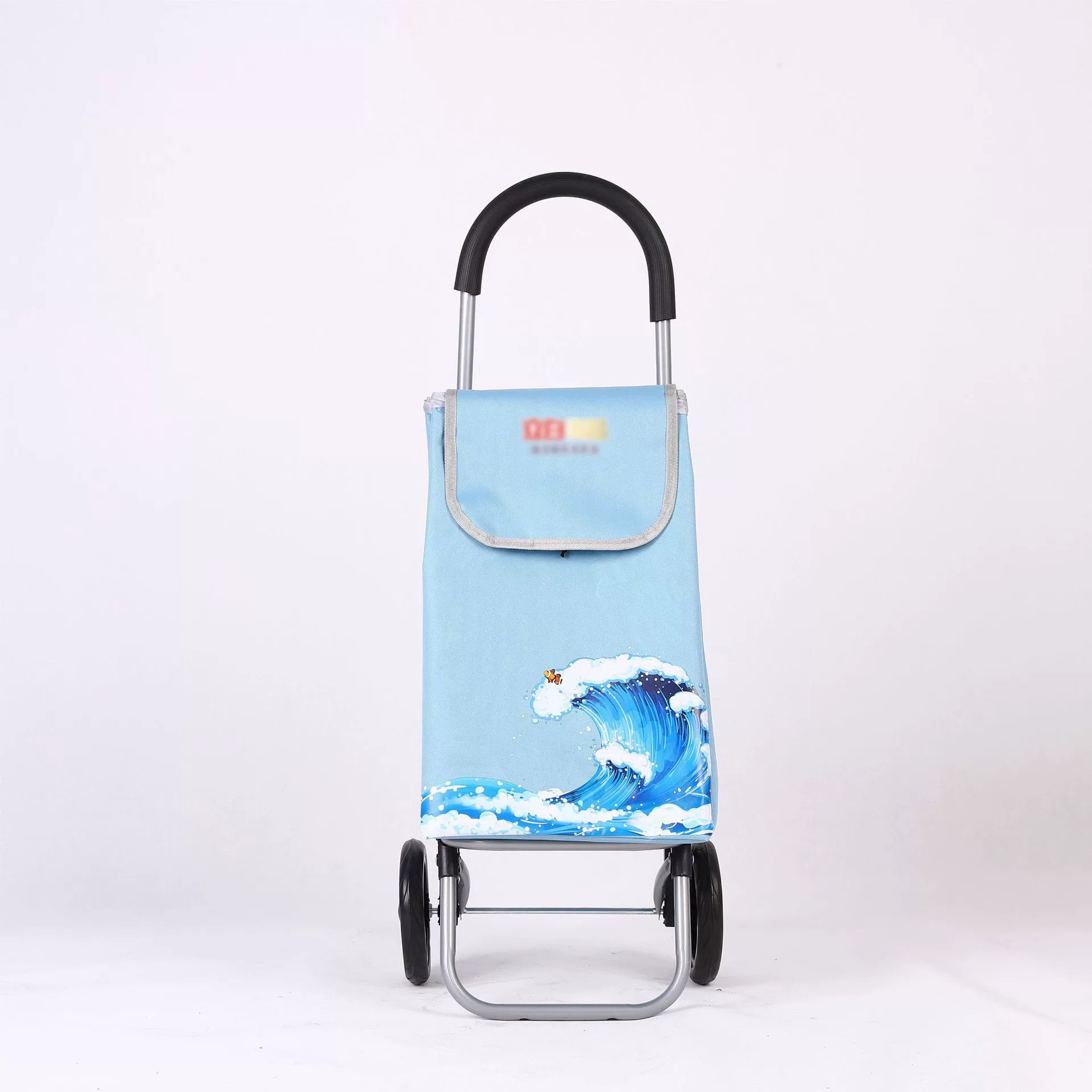 Trailer for elderly for home use, foldable shopping cart, handheld suitcase