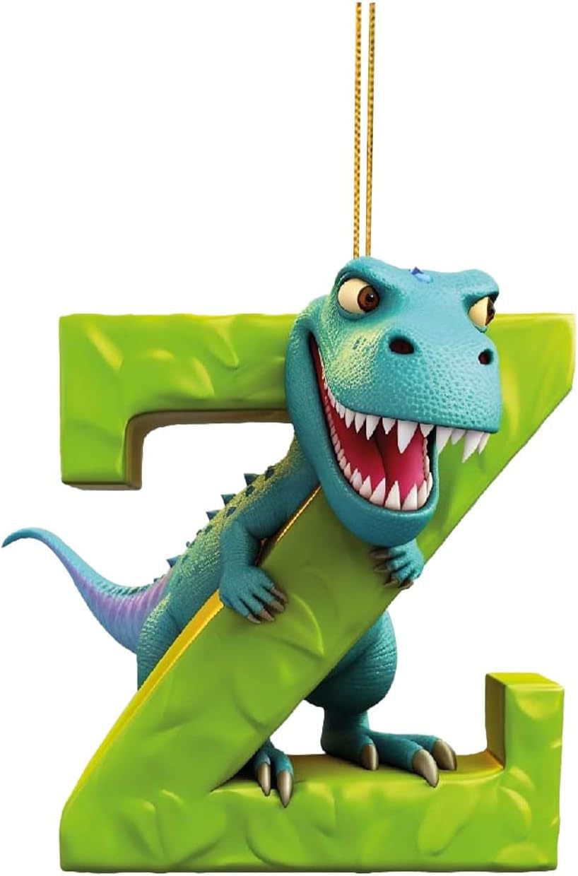 Dinosaurio 26 letras inglesas deformación de números deformación de juguetes de dinosaurio ABCD
