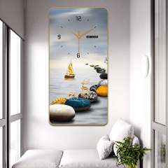 [40*80] Study, living room, entrance, vertical decorative painting, sofa background wall, dining room, bedroom, hanging painting, wall clock