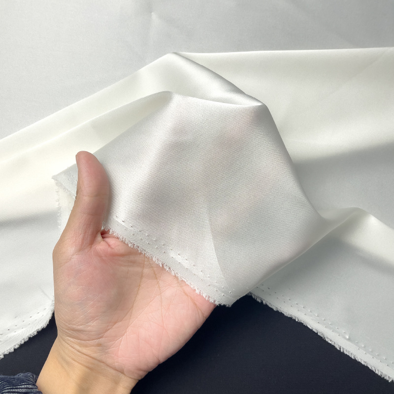 26.5 mm 20% seda de morera 75% acético 5% elástico 140 puertas seda acético satin elástico FD6618