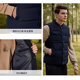男式休闲马甲;冲锋衣、裤;软壳衣裤