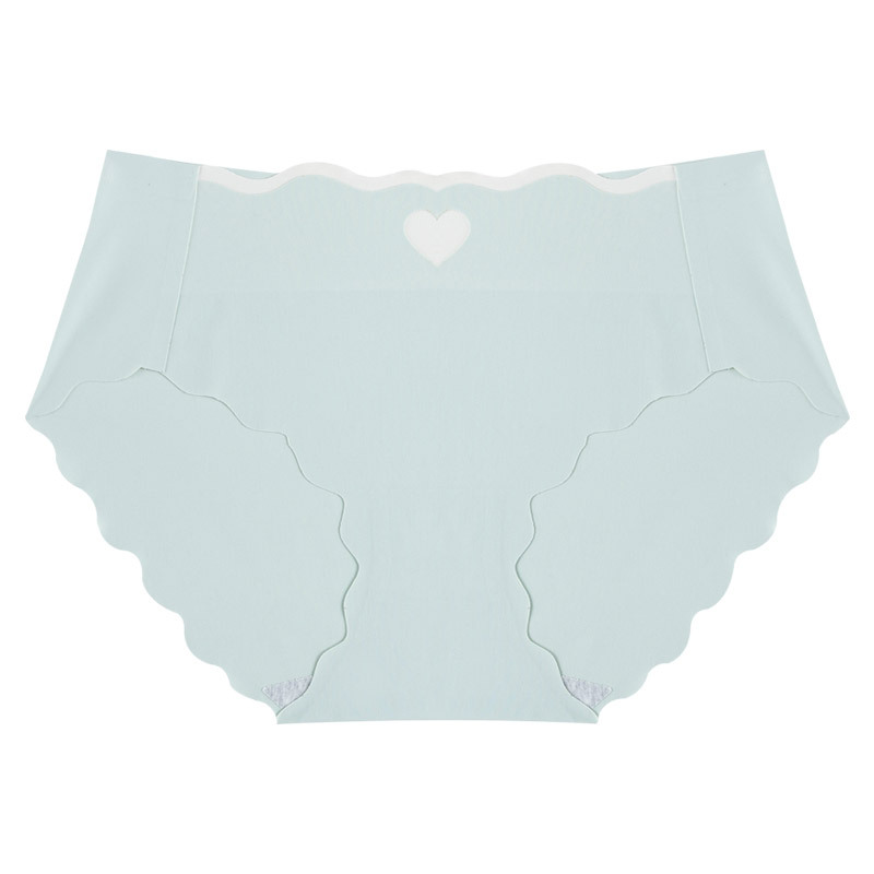 Bragas de seda de hielo que no dejan marcas, entrepierna transpirable antibacteriana de algodón para mujer, pantalones cortos de cintura media para niña de verano, bragas para mujer
