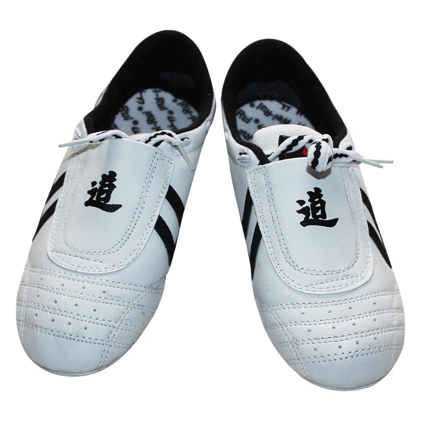 Niños niños de entrenamiento de las mujeres de suela blanda Principiante adultos zapatos de artes marciales zapatos transpirables Muay Thai zapatos