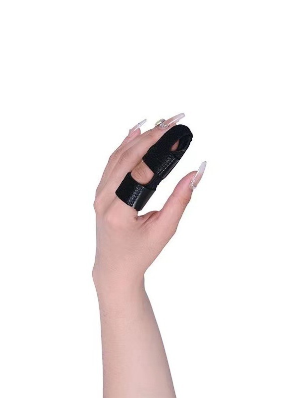 Dedo de fijación con férula de hueso de falange índice dedo medio pulgar pequeño fractura de fijación cinturón de protección de uñas placa de acero de aleación de aluminio