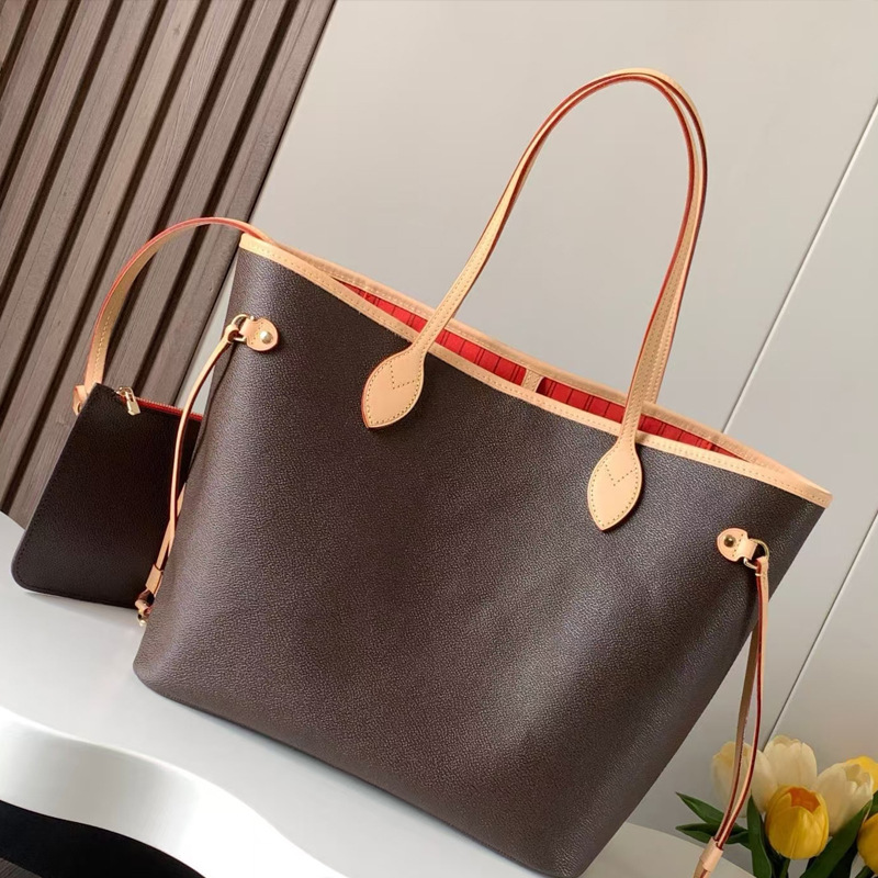 New Presbyopic Women's Bag Neverfull Shopping Bag Tote Versatile Single Shoulder Oblique Shoulder Mother-In-Law Tote Bag Large Capacity