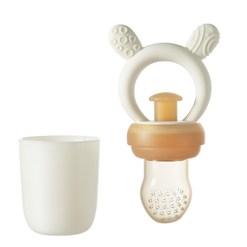 The little rabbit can push the bite music to the large size