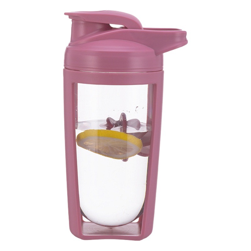 Transfronterizo al por mayor batido Copa en stock fitness deportes taza de agua portátil de gran capacidad de plástico proteína en polvo batido taza de mezcla