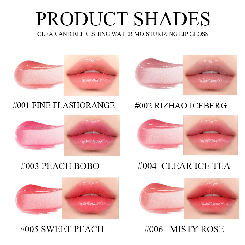 (Cross-border trading), nutritious lip gloss, lip balm, long-term effect, translucent shading