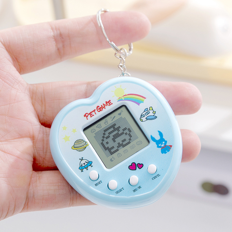 Consola de Mascota Electrónica Portátil de ABS con Alimentación Virtual para Llavero image 79