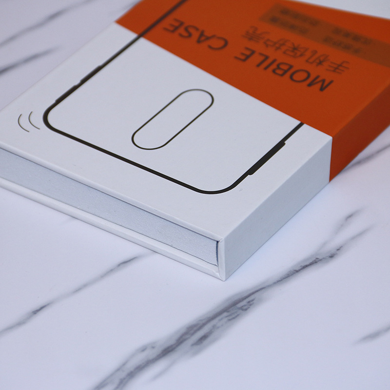 Phone case packaging box, wooden board material book box for wholesale, e-commerce phone case packaging box