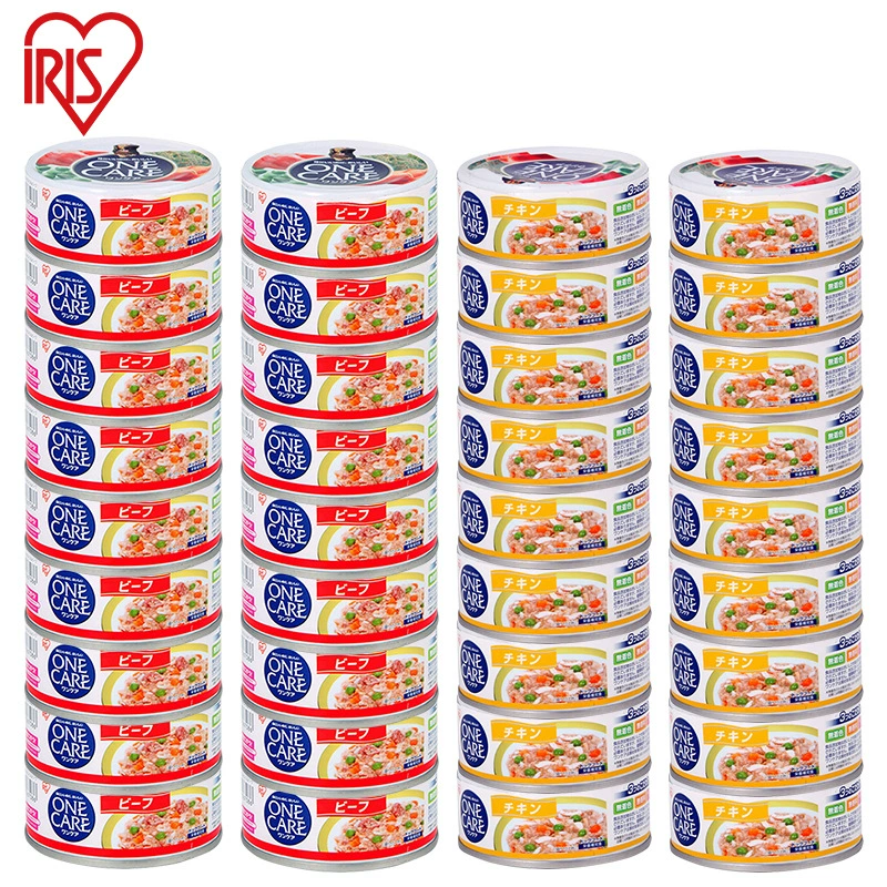 Оптовая поколения Ирис Алиса собака консервы 100 г Алиса собака консервы говядина курица домашнее животное влажный корм банку