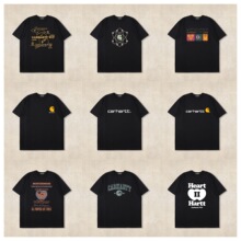 �羳����carhartt�����¿���ϵ�ϼ�LOGO������Ůӡ������t��