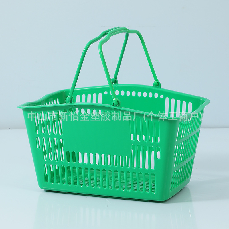 Fabricantes de cestas de compras de bocadillos tienda de conveniencia de cabello directo supermercado cestas de compras de plástico tienda de cereales de mano tienda de papelería