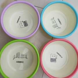 现货供应双色盆宿舍洗脸盆家用塑料盆撞色洗衣服洗菜盆广告盆