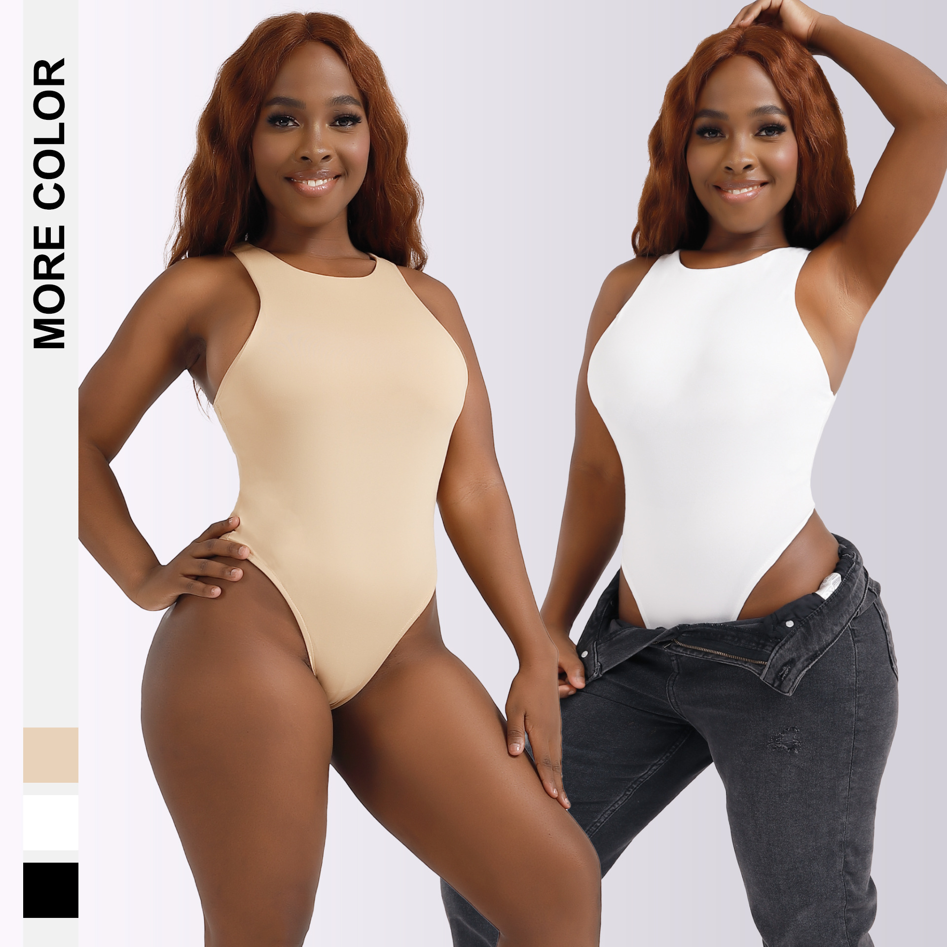 Cross-border women's new bodysuit tight...