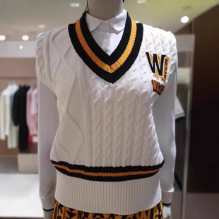 Korean Original Waac Golf Clothing Golf Comfortable Casual Pullover Sweater Knitted 23 Autumn and Winter Style for Men and Women