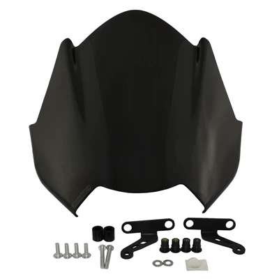 Suitable for Triumph Street Triple 765 S R Rs 17-19 Modified Front Windshield (Motorcycle front windshield) - smoky-black