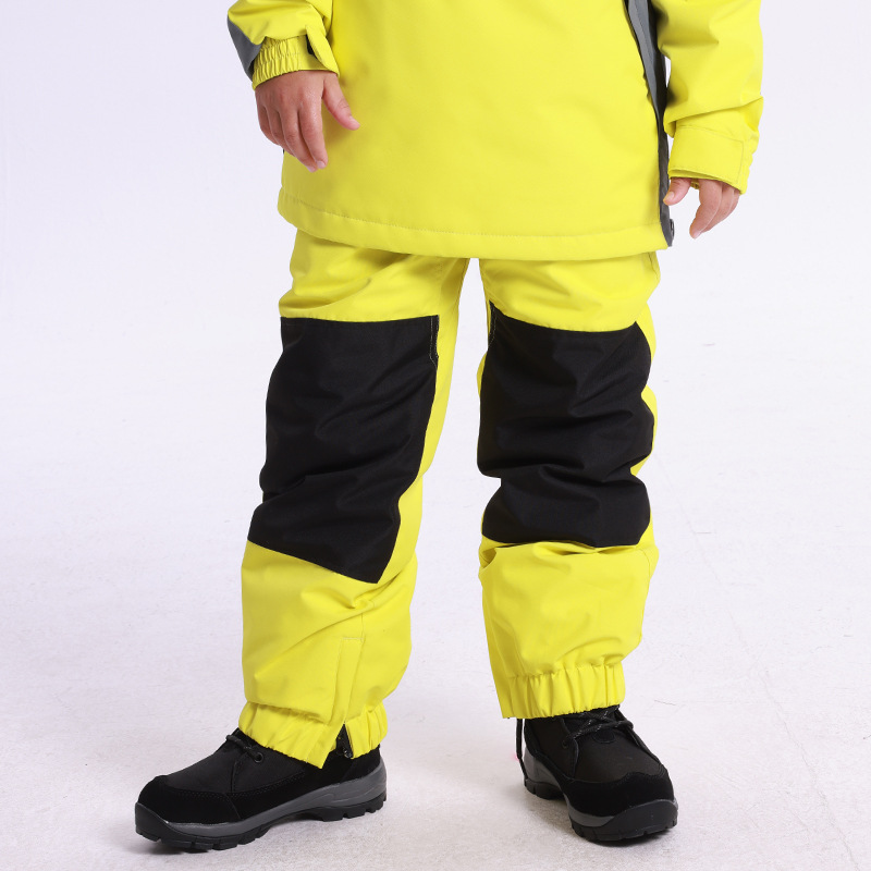 Nieuwe winter kinder skipak heren winddicht waterdicht warm sneeuwpak outdoor snowboard meisjes sneeuwpak_voghion.com