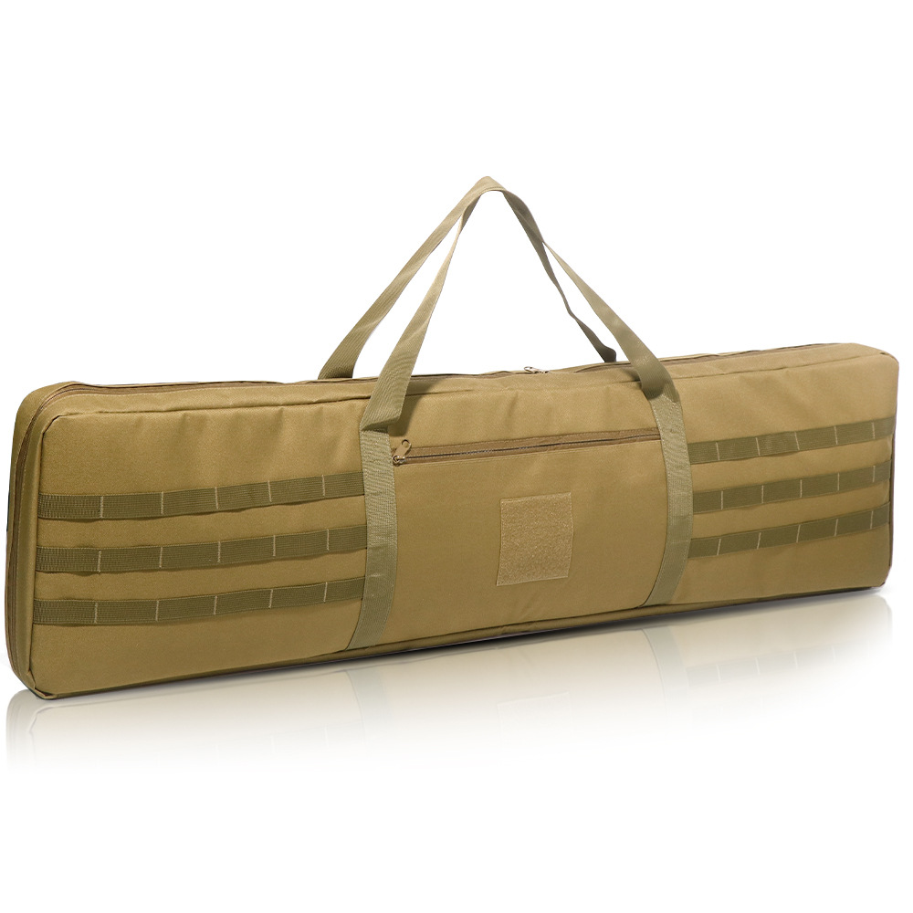 Cross-Border Hot-Selling Tactical Gun Bag, Camouflage Storage Bag, Shoulder/Handheld/Crossbody Outdoor Fishing Bag, Field Equipment Bag
