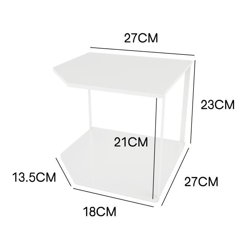 Estante de almacenamiento trípode de esquina para cocina doméstica almacenamiento de paneles estante de esquina de mesa estante de almacenamiento en capas