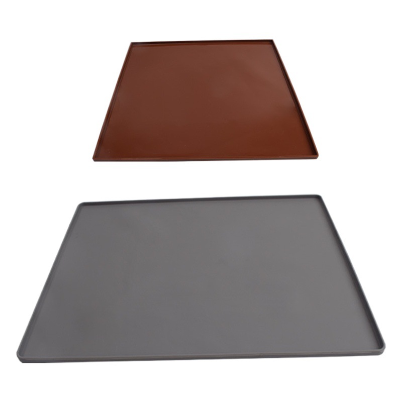 Estera de laminación de silicona a prueba de fugas para hornear tabla de cortar estera del horno bola de arroz Swiss roll Mat molde de silicona y harina estera de la torta