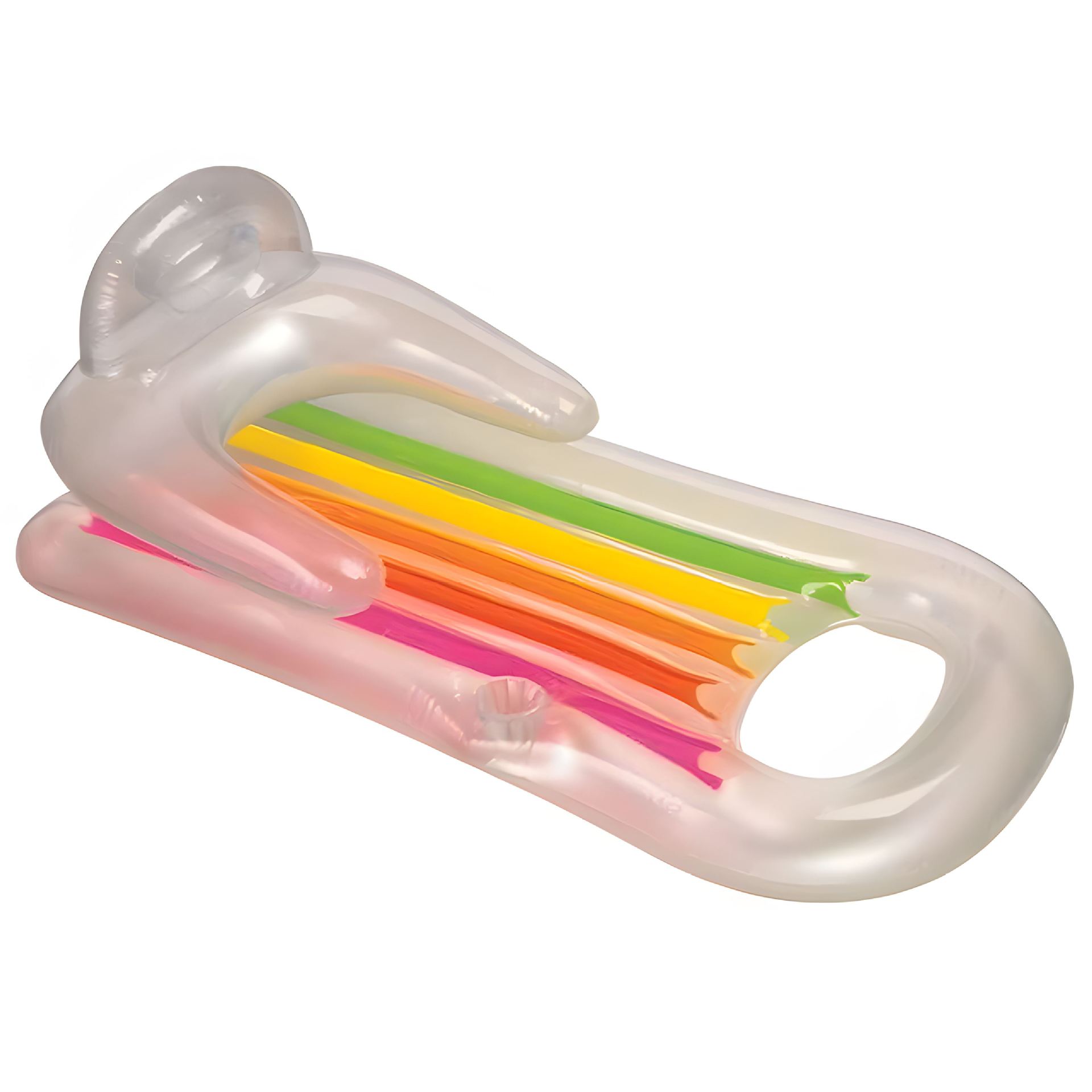 Colchoneta inflable para agua, balsa flotante creativa, anillo de natación, juguete acuático, cama de agua inflable, plegable, transfronterizo