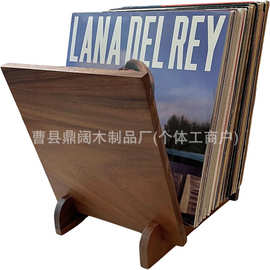 木质黑胶唱片整理架唱片收纳架拆卸置物架CD和展示架餐厅菜谱架子