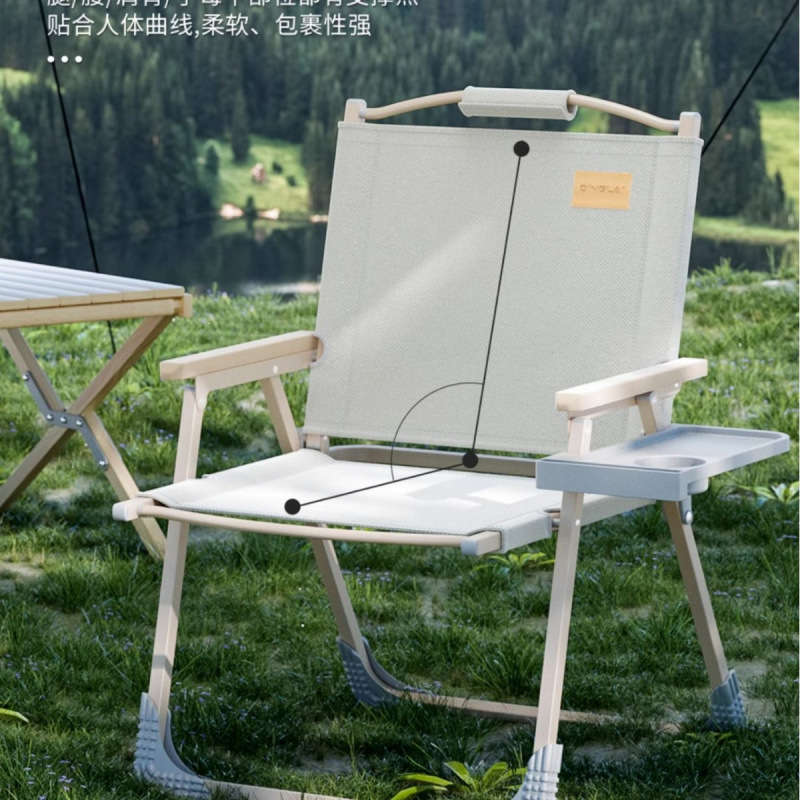 Outdoor Folding Chair Kermit Chair Recliner Portable Camping Table Chair Beach Chair Stall Stool Fishing Stool