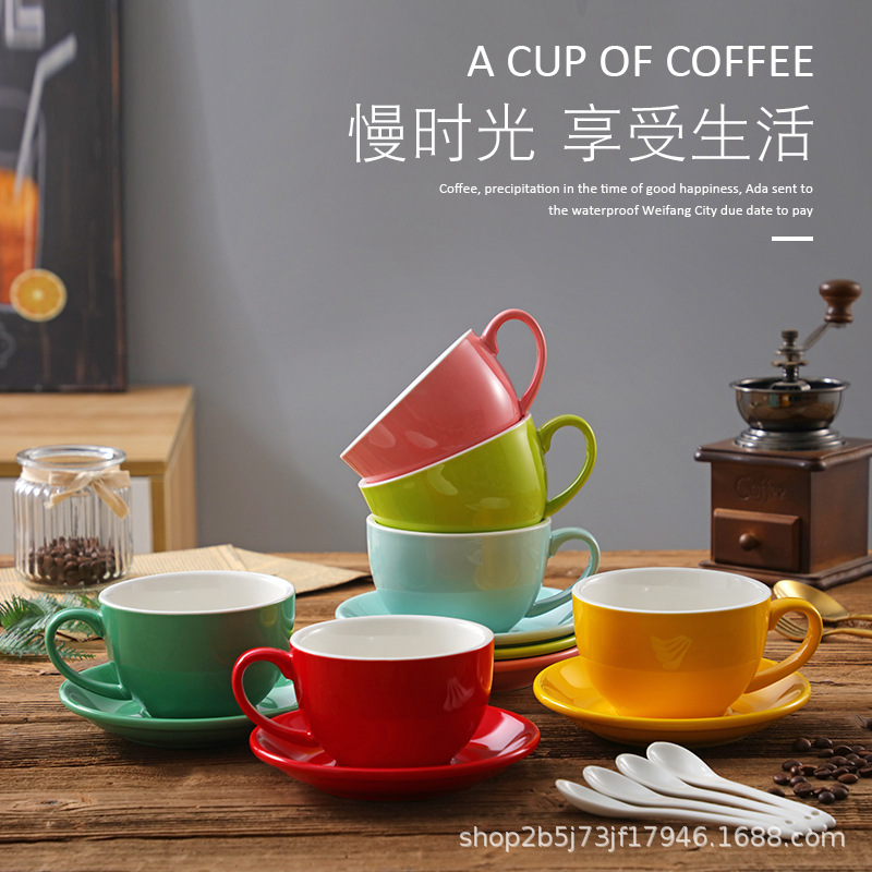 European -style ceramic large -capacity pull flowers 350cc white…