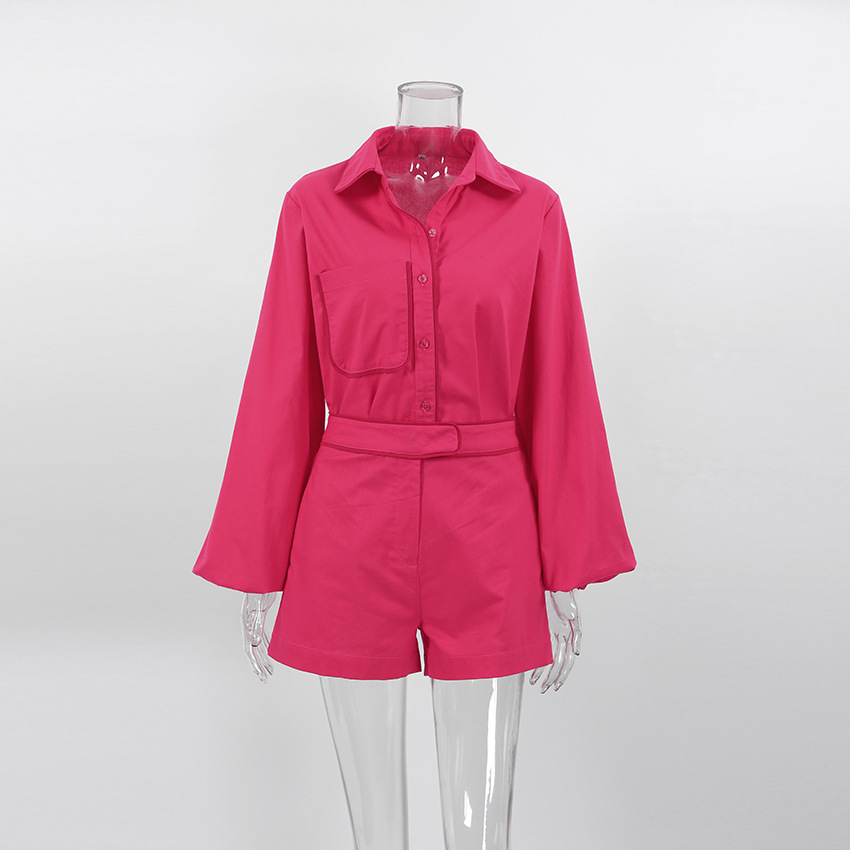238g Weight Long Sleeve Sleeve Length Cotton Fabric Type Pant Co-ord Set Sets Type 2 Pieces Set Quantity Holiday, Outdoor, Daily Occasion Turndown Neckline Regular Fit Fit Type Solid Color, Lines Pattern Summer, Spring Season Women's Gender Pocket Design Streetwear Style Holiday Outdoor Daily Women's Streetwear Solid Color Lines Cotton Pocket Pant Co-ord Set Shorts Sets 19