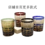 日本套色复古威士忌酒杯