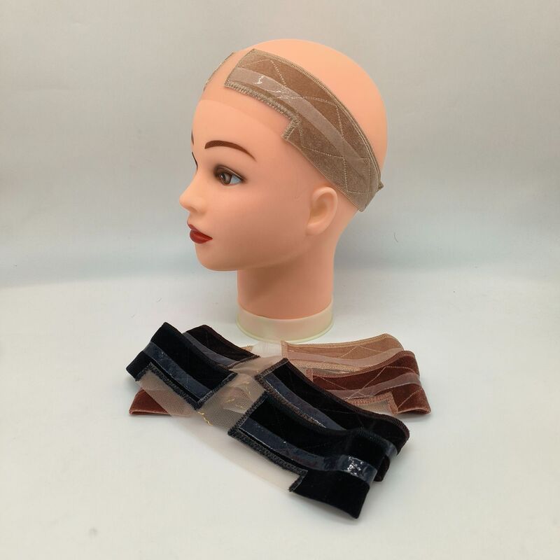Elastic Band Style Silicone Lace Parting Headband Velvet Headband t Lace Parting Wig Gr