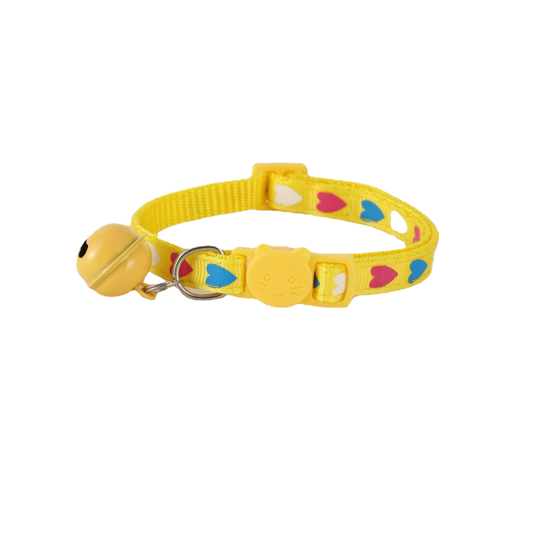 Collar de campana de gato de color, collar de gato, collar de gatos